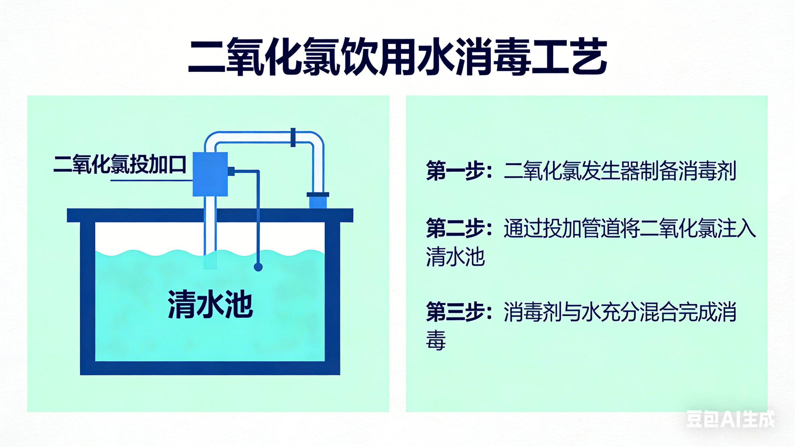二氧化氯在饮用水消毒中的应用及优势